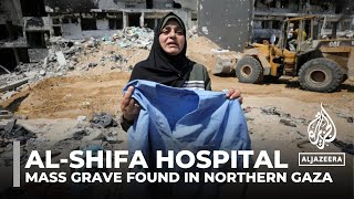 Doctors find new mass grave in grounds of Gaza's al-Shifa hospital after Israeli siege