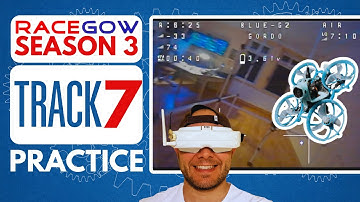RaceGoW3 Track 7 Practice Video No.2 #tinywhoop #racegow #air65 #droneracing
