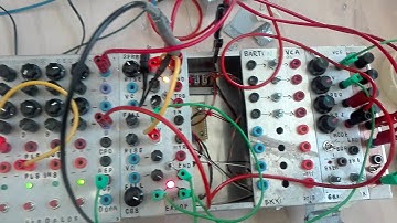 Serge/ CGS diy modular cross modulation patch