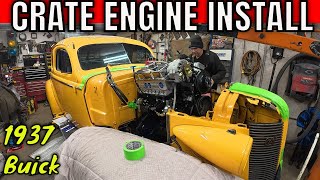 Installing a BluePrint Engines 350 Crate Engine in my 1937 Buick Street Rod
