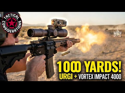 EPIC Double Tap.. Vortex Impact 4000 On A Geissele 14.5 URGI