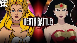 She-Ra vs La Mujer Maravilla | DEATH BATTLE! sub español (He-Man vs DC)