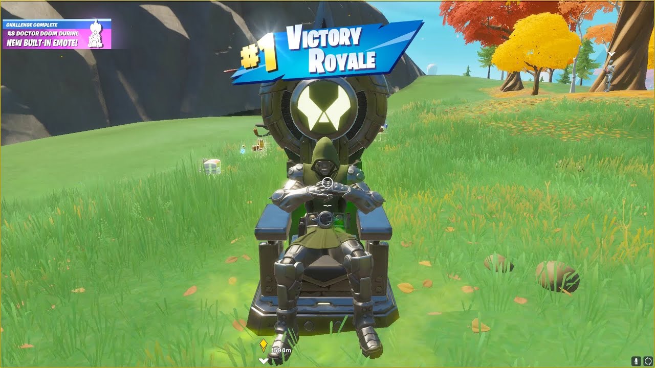 Fortnite Unlock Victory Von Doom Emote YouTube