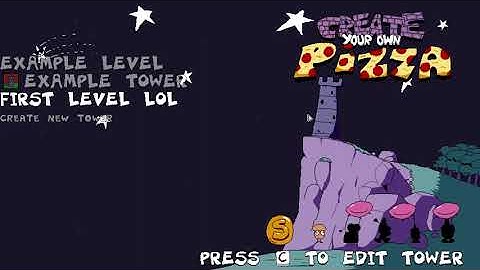 My first custom Pizza Tower level!