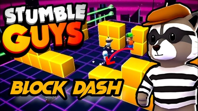 CORRE!!😱CHEGOU SKINS e GEMAS GRÁTIS no STUMBLE GUYS!🔥BLOCK DASH LENDÁRIO  [NOVO TORNEIO] ‹ MagLobao › - BiliBili