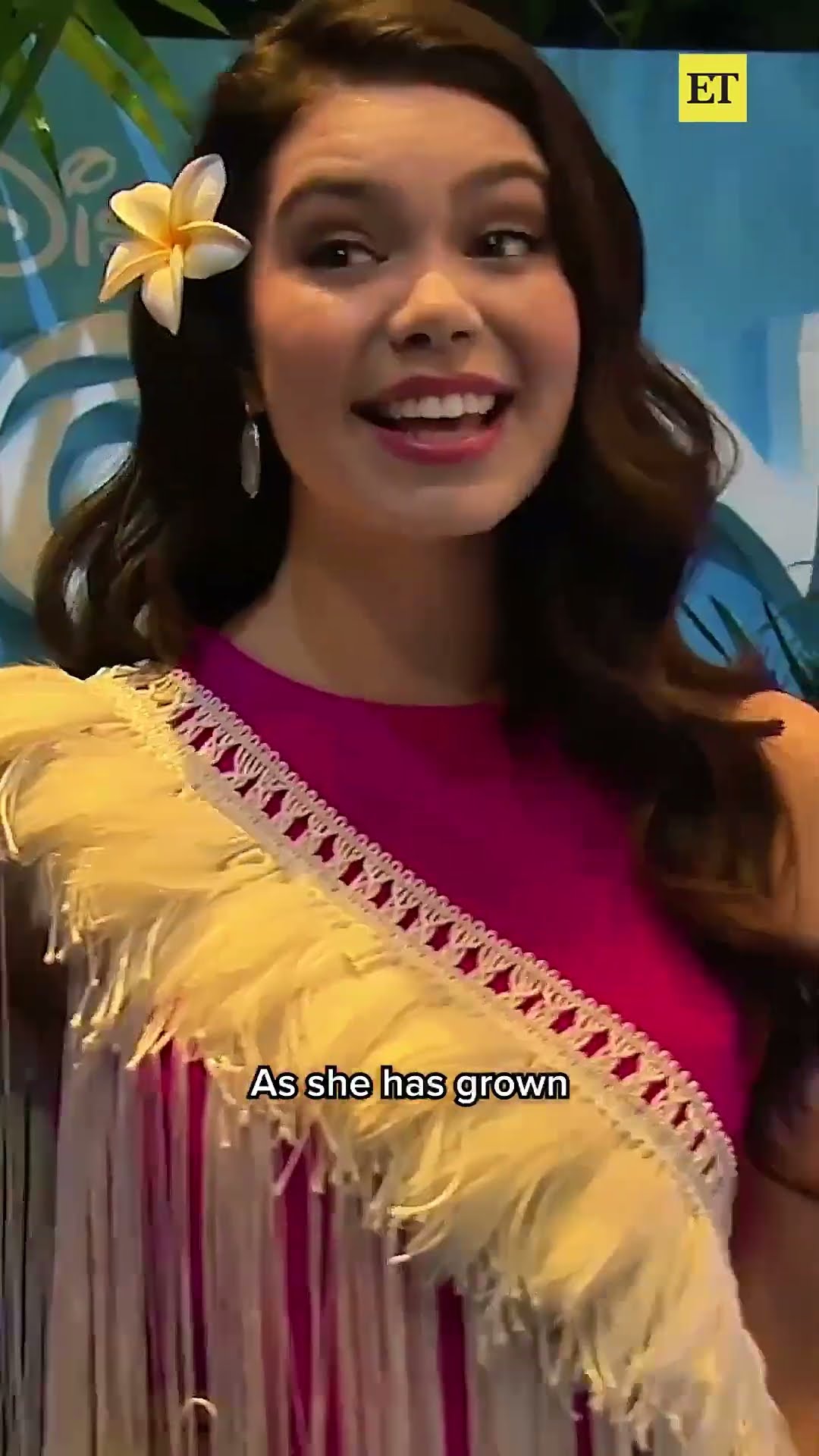Auli'i Cravalho Reflects on Moana's Impact #auliicravalho #moana2 #shorts