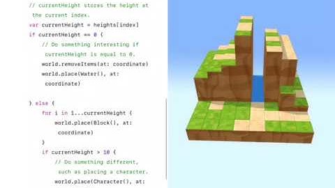 Swift Playgrounds: Randomized Lands