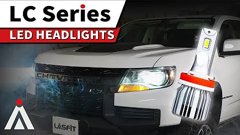 Lasfit LC Plus H8/H9/H11 LED Headlights Review |  Installation on the 2021 Chevy Colorado.