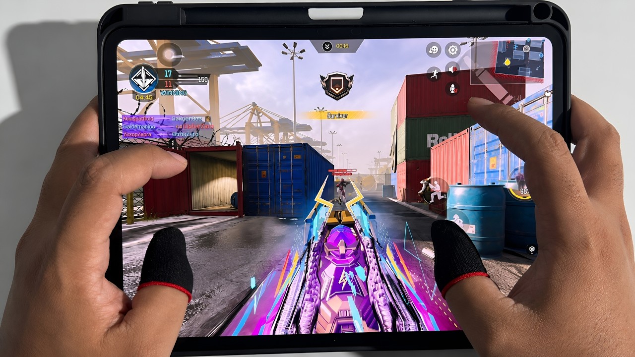 Ipad Hand Codm iPad Pro M5: Unboxing + 120 FPS HANDCAM Gameplay On COD Mobile ...