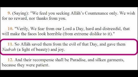 Translation of Quran Chapter76 ترجمة القرآن إنجليزي سورة الإنسان
