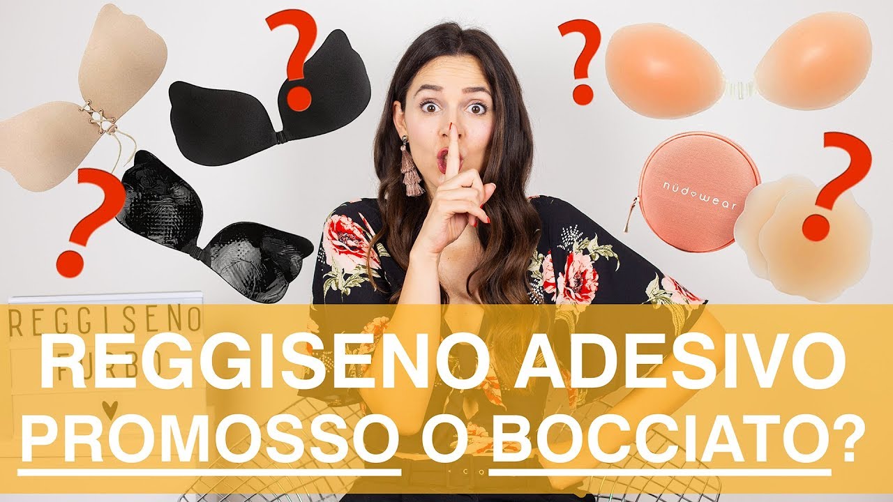 Reggiseno adesivo e invisibile: TUTTO quello che c'è da sapere