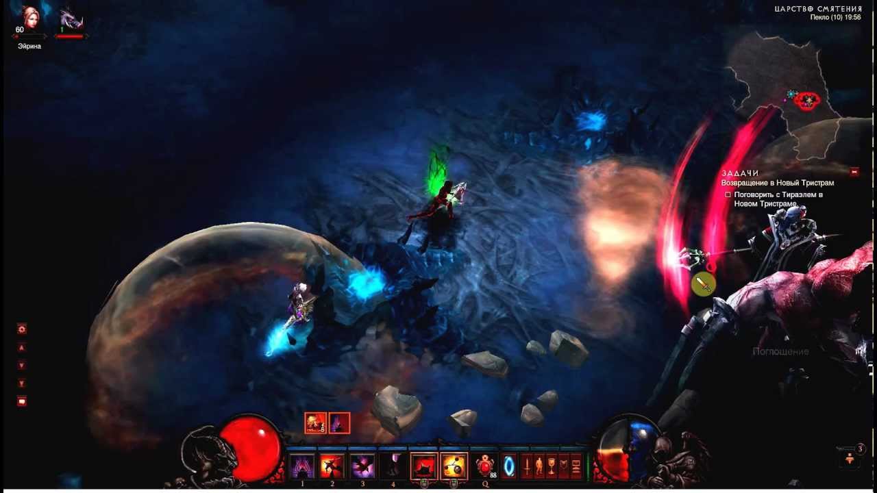 Diablo 3 - Uberboss(MP10) -- solo DH (Кул+Зверь)