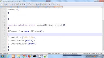 Java swing in Hindi By Pankaj Panjwani #2  | JFrame + Constructor