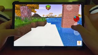 Block Craft Adventure Land 3D Android Gameplay - Tablet Xiaomi Pad 5 - Minecraft Game screenshot 4