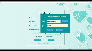 Email Verification with OTP in Java Swing Using NetBeans