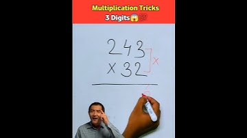 Multiplication Tricks 3 Digit With 2 Digit Numbers 💯😱🔥#shorts