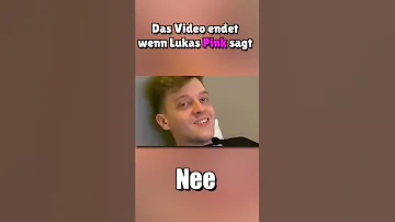 Das Video Endet Wenn Lukas Pink Sagt Shorts 