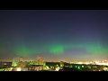 Северное сияние над Москвой | Moscow Aurora (17.03.2015)