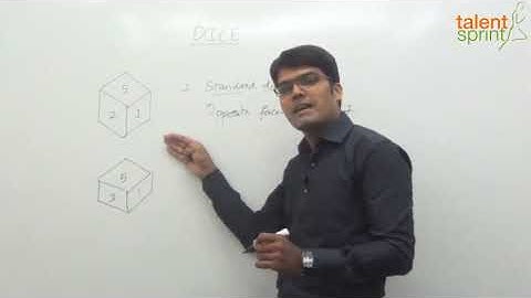 Introduction to Dice | Dice and Cubes Problems Basics | Reasoning Ability|TalentSprint Aptitude Prep