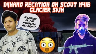Dynamo react on scout M416 Glacier skin | Dynamo 1V4 clutch with pan