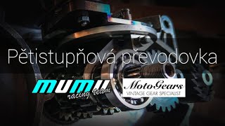 PĚTISTUPŇOVÁ PŘEVODOVKA | FIVE-SPEED TRANSMISSION | Jawa 50 tuning