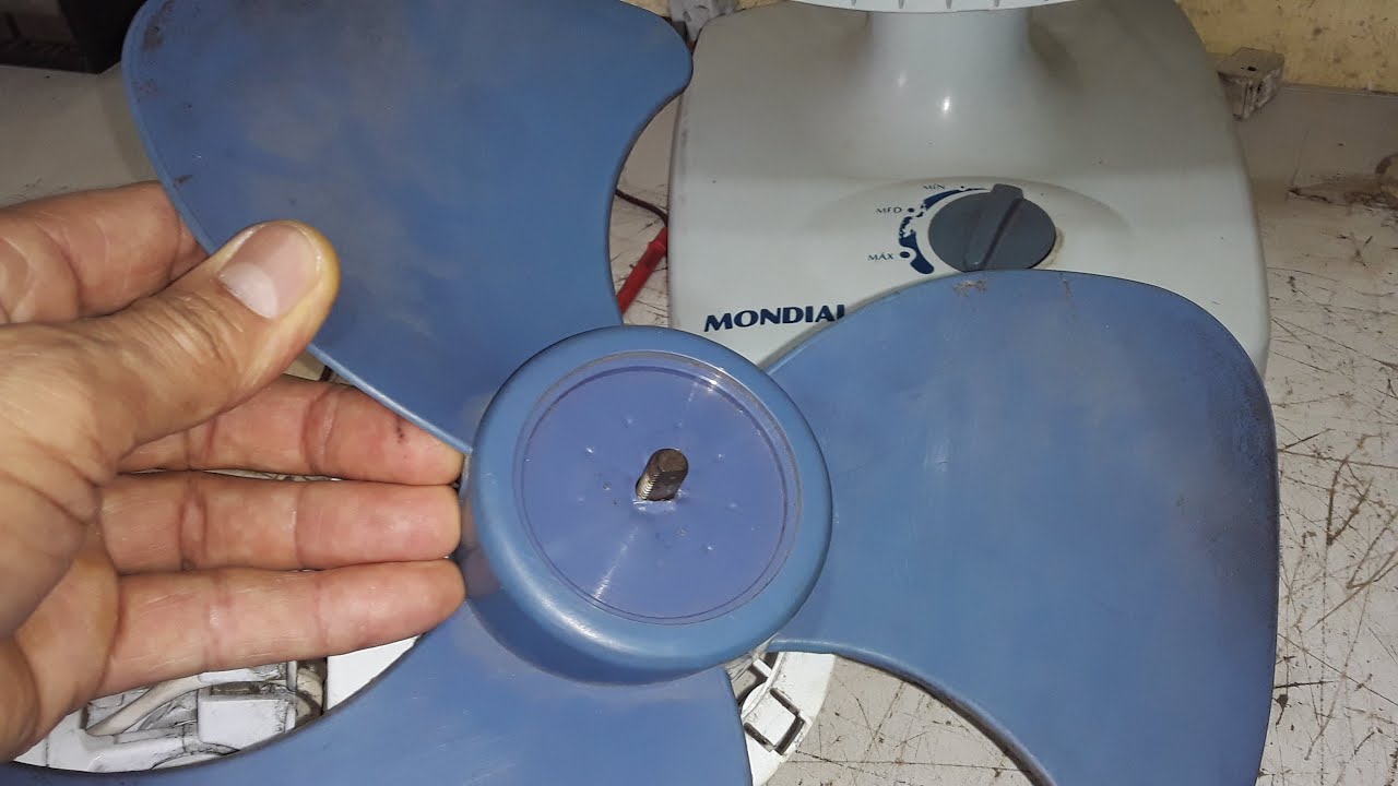Ventilador Vibrando E Com Cheiro De Queimado Como Arrumar - YouTube
