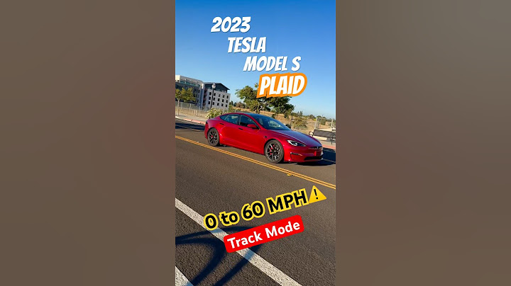How Fast is the Tesla Model S PLAID  (TRACK Mode)