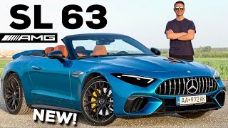 2023 Mercedes SL 63 AMG The Best Roadster You Can Get?! BRUTAL Sound V8 NEW FULL Review Drive 4MATIC