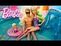 Barbie & Ken Doll Family Beach Morning Routine & Wedding Adventure