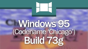 Windows 95 Build 73g: "Introducing My Computer"