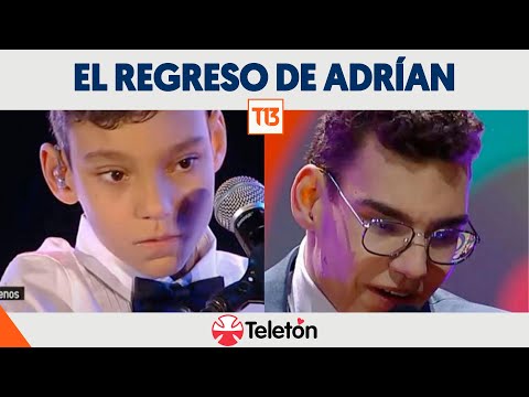 Cantó su clásico “Qué bonito”: Así fue el regreso de Adrián Martín Vega en la Teletón