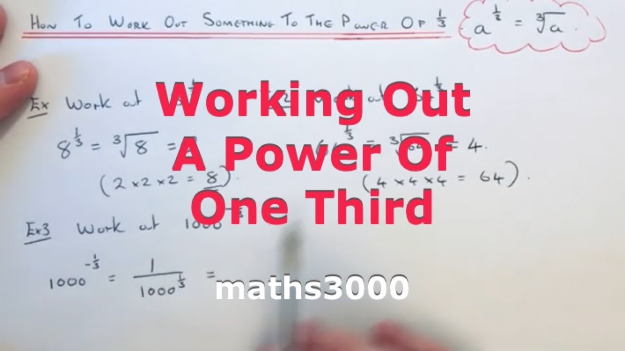 How does 4 to the power of 3 work?