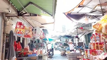 CHỢ BÀ ĐIỂM ĐƯỜNG PHAN VĂN HỚN HUYỆN HÓC MÔN-SÀI GÒN