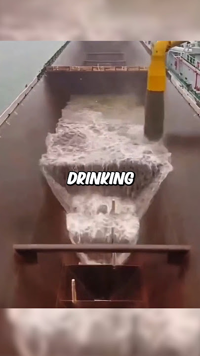 This Ship Is Drinking the Ocean