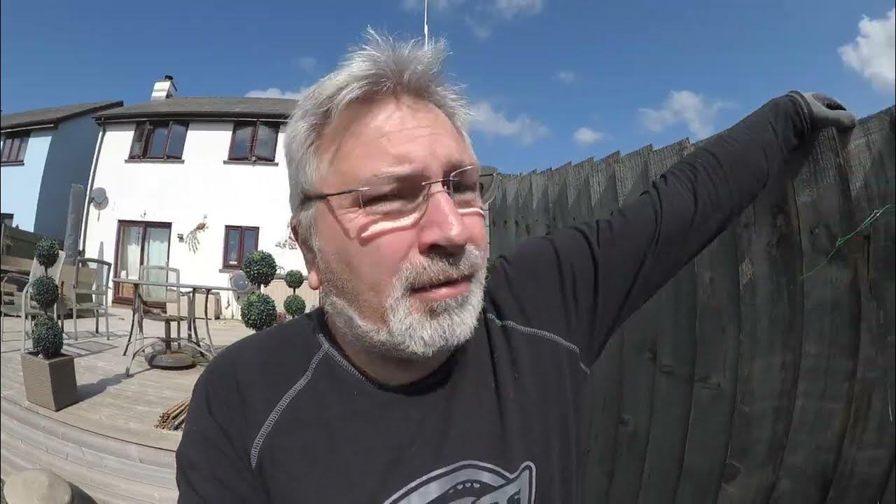 Cruncher vs. the fence. Post Buddy fence post repair kit YouTube