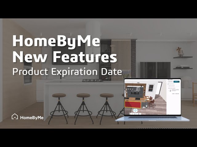 Product expiration date in HomeByMe planners