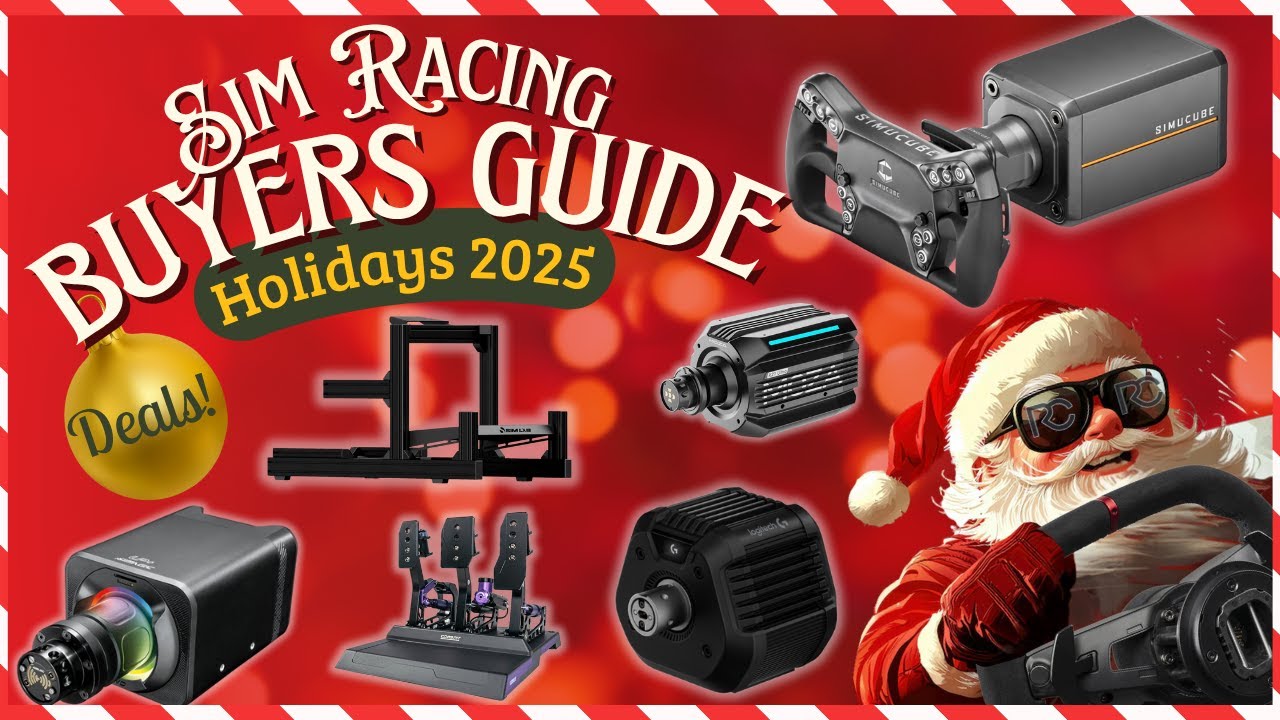 Руководство покупателя Sim Racing в Черную пятницу 2025 года | Лучшие предложения и товары к Рожд...