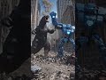 Giant monster vs Mech hero. Who Wins?