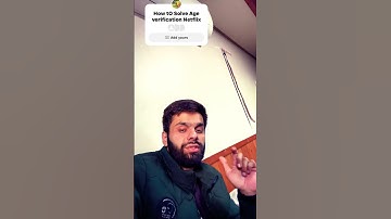 Netflix#1million #views #Solve the problem Netflix age verification method