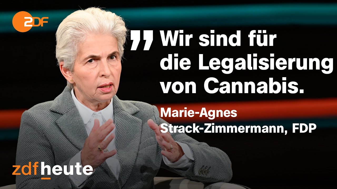 Debatte: Unionskrise und Cannabis-Legalisierung | Markus Lanz vom 20. Oktober 2021