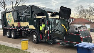 Brand New Fast Groot Mcneilus Meridian Curotto Can Garbage Truck