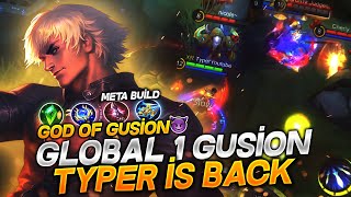 GLOBAL 1 GUSION / GOD GUSION = TYPER IS BACK