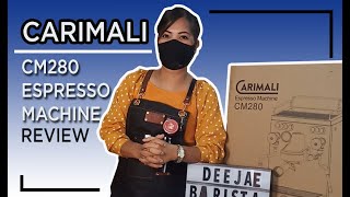 CARIMALI CM 280 Espresso machine & CG 150 Coffee grinder Review