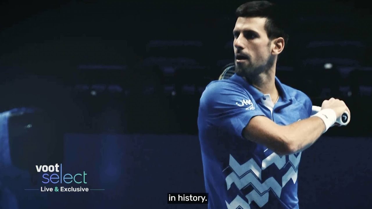 Nitto ATP Tennis Finals 14th Nov Live and Exclusive on Voot Select Djoko vs The Next Gen