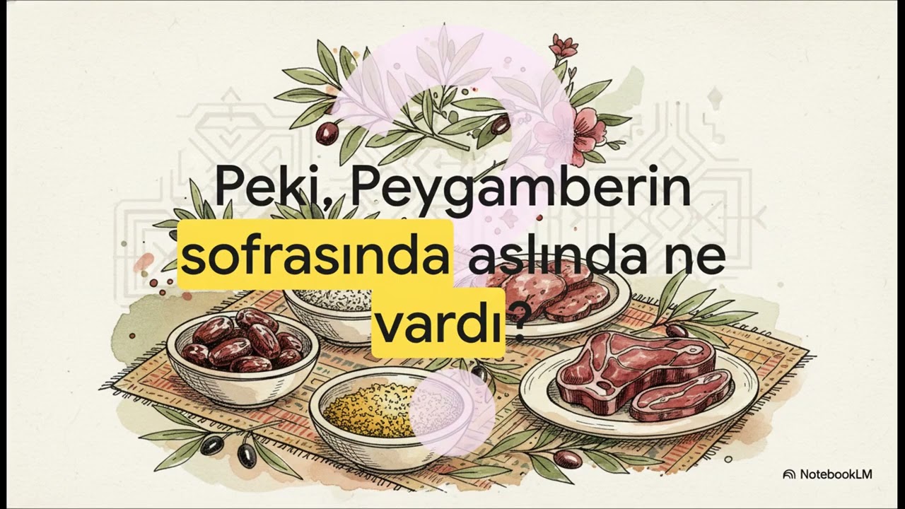 Resûlullah'ın (sav) Sofrası