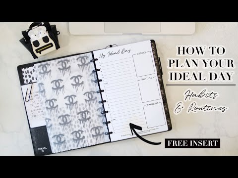 How to Plan Your Ideal Day | Habits & Routines