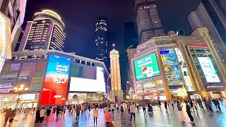 ChongQing Jiefangbei Pedestrian Street 解放碑中央商务区 Walk arounds Review @ Chongging China 🇨🇳