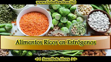 ¿Qué alimentos potencian los estrógenos?