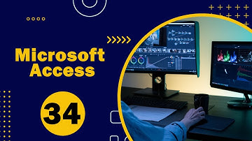 Form in Microsoft Access Lecture 34