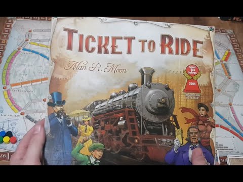 სამაგიდო თამაში -Ticket to Ride - 3 წუთიანი მიმოხილვა